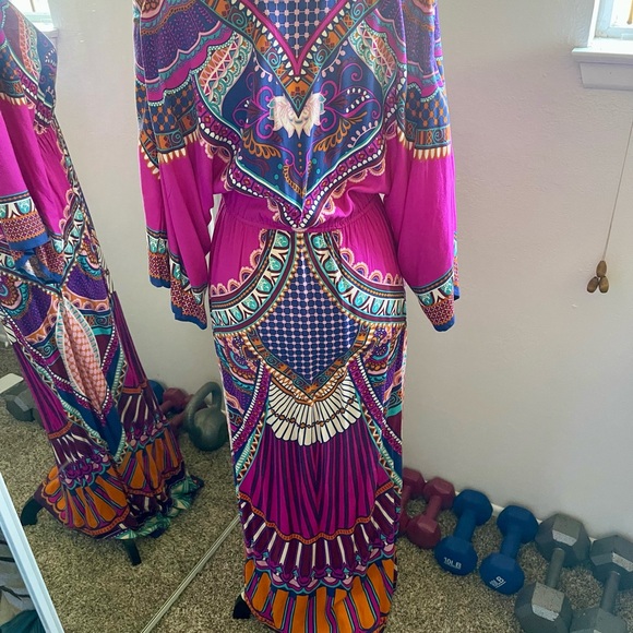 Flying Tomato Vibrant Color Maxi Dress - Picture 3 of 5